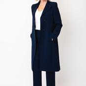 Christina Felix Button Closure Blazer, Navy image