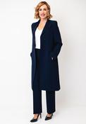 Christina Felix Button Closure Blazer, Navy image