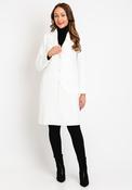 Christina Felix Classic Tailored Long Coat, Ivory image