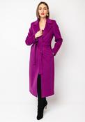 Christina Felix Soft Touch Tailored Coat, Purple image