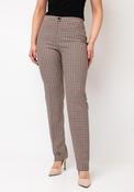 Christina Felix Houndtooth Slim Leg Trousers, Multi image