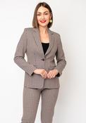 Christina Felix Houndtooth Blazer, Multi-Coloured image