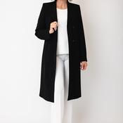 Christina Felix Button Closure Blazer, Black