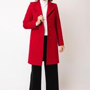 Christina Felix Wool Cashmere Blend Coat, Red image