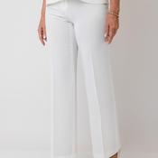 Christina Felix Wide Leg Trousers, White