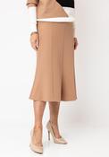 Christina Felix Fishtail Pencil Midi Skirt, Tan image