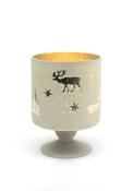 Reindeer Snowflake Candle Holder