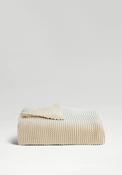 Christy Oslo 140x180cm Chunky Throw, Cream image
