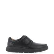 Clarks Un Abode Velcro Strap Casual Shoes, Black image