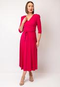 Coco Doll Marguerite A Line Flow Midi Dress, Pink image