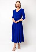 Coco Doll Marguerite A Line Flow Midi Dress, Royal Blue image