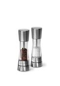 Cole and Maison Derwent Gourmet Precision Salt and Pepper Mill Set, Silver image