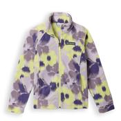 Columbia Kids Benton Springs Full Zip Print Fleece, Purple