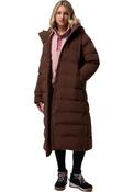 Columbia Womens Amaze Down Long Coat, Brown image