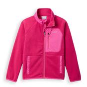 Columbia Kids Fast Trek Full Zip Fleece, Pink