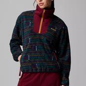 Columbia Womens Sequoia Grove™ Printed Half Zip Fleece, Navy