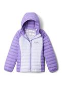 Columbia Girls Powder Lite II Hooded Coat, Paisley Purple image