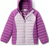 Columbia Girls Powder Lite II Hooded Jacket, Lilac image