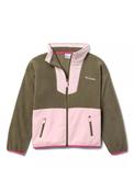 Columbia Girls Sequoia Grove Long Sleeve Fleece, Stone Green image
