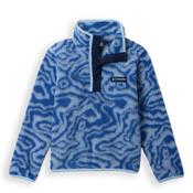 Columbia Kids Helvetia II Sherpa Print Fleece, Blue image