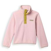 Columbia Kids Helvetia II Half Snap Fleece, Pink