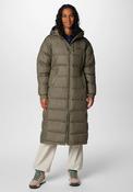 Columbia Womens Pike Lake™ II Long Hooded Coat, Stone Green image