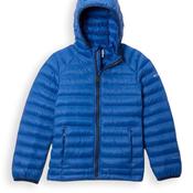 Columbia Kids Powder Pass Insulated Hooded Coat, Blue image