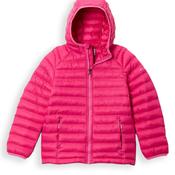 Columbia Kids Powder Pass Insulated Hooded Coat, Pink image