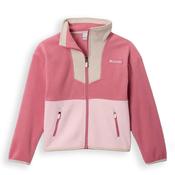 Columbia Kids Sequoia Grove Full Zip Print Fleece, Pink