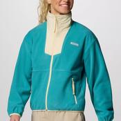 Columbia Sequoia Grove™ Zipped Fleece, Teal and Yellow image