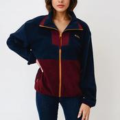 Columbia Womens Sequoia Grove™ Full Zip Fleece, Wine &amp; Navy