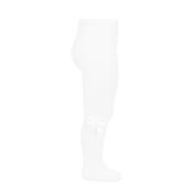 Condor Mini Girl Satin Bow Tights, White