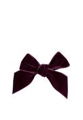 Condor Girl Velvet Alligator Clip, Garnet image