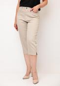 CRO Jeans Vera Capri Jeans, Beige image