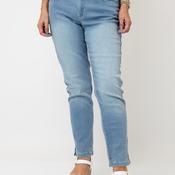 Cro Suzanne Denim Straight Leg Jeans, Light Blue