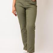 CRO Jeans Suzanne 7/8 Length Jeans, Khaki Green image