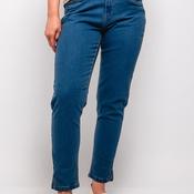 CRO Womens Slim Leg Jeans, Medium Blue Deep image