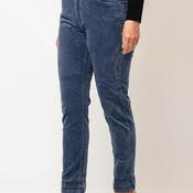 CRO Cero Suzanne Cord Slim Leg Trousers, Blue