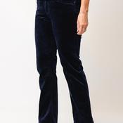 CRO Cero Emma Cord Straight Leg Trousers, Navy