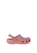 Crocs Girls Iridescent Glitter Clog, Pink image