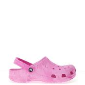 Crocs Womens Watercolour Marble Classic Clogs, Pink image