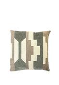 Fullshire Roma Geo Print Cushion 43x43cm, Sage image