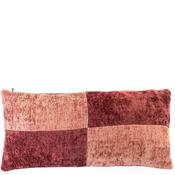 Light &amp; Living Ladiko 60x30cm Rectangular Cushion, Burgundy &amp; Pink image