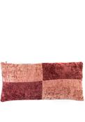 Light &amp; Living Ladiko 60x30cm Rectangular Cushion, Burgundy &amp; Pink image