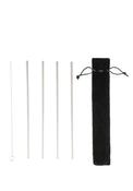 Dalton &amp; Turner 4 Piece Stainless Steel Straw Set image