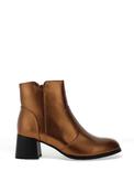 Dancing Matilda Acrobat Metallic Heeled Boots, Bronze image