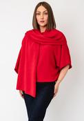 d.e.c.k By Decollage Wrap Over Scarf, Red image