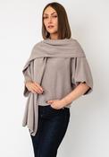 d.e.c.k By Decollage Wrap Over Scarf, Taupe image