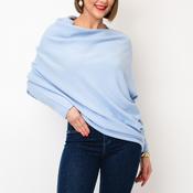 D.E.C.K By Decollage One Size Asymmetric Jumper, Sky Blue