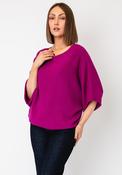 d.e.c.k By Decollage One Size Short Sleeve Jumper, Magenta image